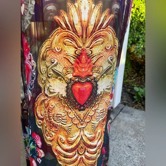Camilla Sacred heart/ Frida Kahlo Slip Dress - Picture 7 of 7